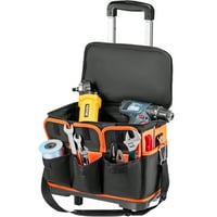 Torba za alat na kotačima, 14-inčna torba za alat na kotačima, džepna torba za alat na kotačima, nosivost 110