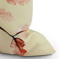 16 16 grana divljeg hrasta tamnozeleni jastuk za bacanje s cvjetnim printom na otvorenom