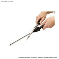 Farberware Classic Full Tang trostruko zakopčani kuhar noža s crnom ručkom