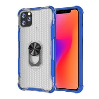 Toyella Magnetic Car Mobile Phone Case Back Cover Blue Iphone 12Pro