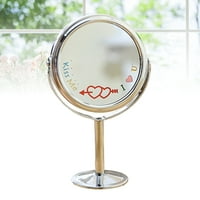 Povećavajuće dvostrano stolno okruglo ogledalo za šminkanje za nekoliko stupnjeva