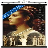 Ratovi zvijezda: Saga-princeza Leia-svečani zidni plakat u drvenom magnetskom okviru, 22.375 34
