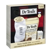 Poklon set dr. Teala s ugodnim pokrivačem: topli sjaj vanilije