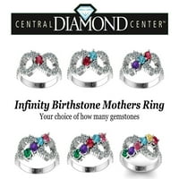 Nana Infinity Majke odraslih zvona 1 do kamenja ženke majke Dan poklon - 10K bijela veličina 9. Kamen 1