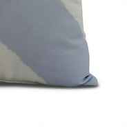 18 18 označava mjesto, vanjski jastuk s geometrijskim printom, Plava
