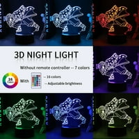 Život igre Anime protagonistice 3-inčni LED akrilno noćno svjetlo koje mijenja boju svjetiljke