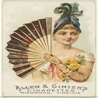 Ploča 28, od obožavatelja serije The Period za marke Allen & Ginter Cigarettes Brands PRINT