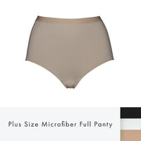 Elita Women's Plus Microfiber Full Panty
