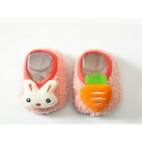 Rotosw dojenčad cipele za bebe čarape plišani podne papuče predwalker čarape za gležnjeve slatke mekane potplate