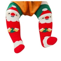 Relanfenk dječje čarape Djevojke Djevojke Dječaci Božić topli san duga čarapa čarapa koljena