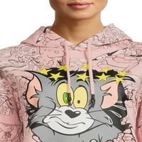 Tom i Jerry ženska pletena kapuljača