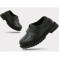 Moderne dječje cipele-oksfordske uniforme, Ležerne cipele, lagane natikače s neklizajućim potplatom, crne 2 13