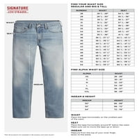 Potpis Levi Strauss & Co. Muške i velike muške vitke traperice