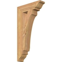 Ekena Millwork 1 2 W 14 d 26 h nasljeđe tradicionalno glatko glatko nosač, zapadni crveni cedar