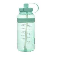 ; Slamnata plastična čaša za vodu s zadebljanim remenom za djecu i studente, sportska boca za putovanja na otvorenom