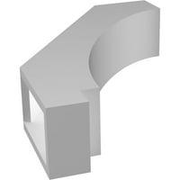 Ekena Millwork 3 W 10 D 14 h Imperial Architectural ocjena PVC narukvica koljena