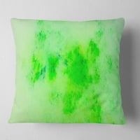 Dizajnersko svijetlo zeleno zvjezdano fraktalno nebo-apstraktni jastuk-18.18