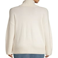 Ženski džemper od kornjače s okruglim vratom