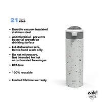 Zak dizajnira savršeni par antimikrobnih boca od nehrđajućeg čelika za dijete i odrasle