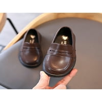 ; / Dječje udobne neklizajuće cipele s okruglim nožnim prstima za dječake; večernje prozračne mokasine; lagane