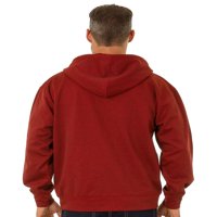 Muški aktivni dri fit pulover kapuljača, tamno crvena, veličina: Uzzi aktivno trošenje