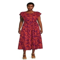 Get Women's Plus veličine Raffle Maxi haljina