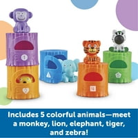 Resursi za učenje peekaboo učenje džungle -, učenje igračaka za dječake i djevojčice u dobi + mjeseci, obrazovne