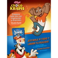 Kellogg's Choco Krispies Originalni hladni doručak, 10. Oz