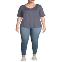 Terra & Sky Women's Plus Size lakat rukav za rukave