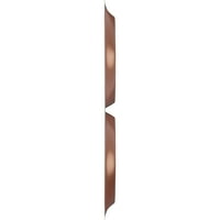 Ekena Millwork 7 8 W 7 8 h adonis endurawall ukrasni 3D zidna ploča, Universal Pearl metalni šampanjac ružičasta