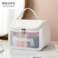 Nova prozirna ženska šminka za pranje vrećice za pranje vrećice za pranje prozirne prijenosne torba
