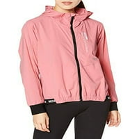 [A. M.] odjeća za vježbanje vjetrovka, lagana za kretanje, 32 A. M. vodootporna jakna, ženska, breskvasto ružičasta,