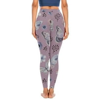 Yoga hlače za žene vježbanje gamaša uskrsna kravata boja bešavna guza dizanje jogging atletskih nogu trenerke