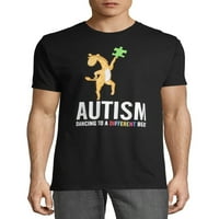 Autizam govori o pažnji, amp pleše na drugačiji ritam, grafička majica