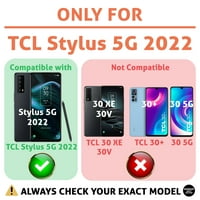 TalkingCase tanka futrola za telefon kompatibilna za TCL Slus 5G, kada svinje plivaju ispis, lagana težina, fleksibilna,