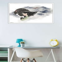 Plakat Mulan-planina na zidu, 22.375 34