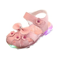 Sandale za djevojčice, sandale za bebe, cvjetne sandale, kristalne cipele, cipele s mašnom, princezine cipele,