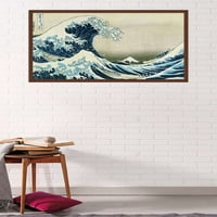 Hokusaijev zidni plakat veliki val uz obalu Kanagave, 22.375 34