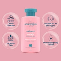 AqualogIca Radiance+ Squishy tuš gel s lubenicom i niacinamidom - ML