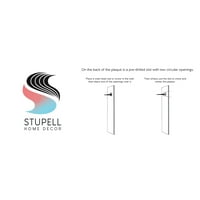 Stupell Industries živopisna morska kornjača Slikanje bez morske kornjače Umjetnost Umjetnička umjetnost, dizajn