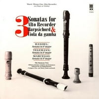 Glazba minus jedan: tri sonate: Handel, Teleman i Marcello, alt kasetofon
