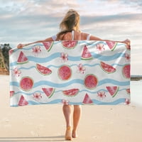 Putni ručnik za plažu ručnik za plažu od mikrovlakana super lagan šareni ručnik za kupanje deka za plažu otporna