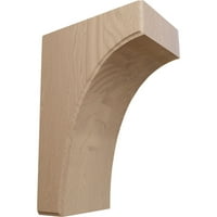 Ekena Millwork 1 4 W 8 D 12 H Clarksville Bracket, Mahagoni