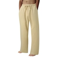 Ulična odjeća muške ležerne hlače muške ljetne ležerne čipkaste džepne pamučne hlače hlače
