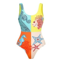Ženske bodysuit Monokini kupaći kostimi ljetni kupaći kostim bez kostima bez kostija uskog vrućeg proljetnog odmarališta