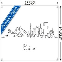 _ - Kairo zidni poster s gumbima, 14.725 22.375