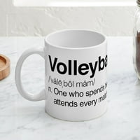 CAFEPRESS - Šalica odbojkaške mama - Oz Ceramic Cug - čaša čaja za novost kave