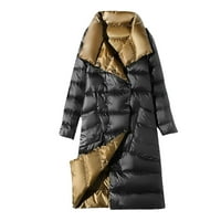 Fanxing Clearment bavi se dugim pufflerom jaknom žensko lagano jakno jakna za djevojčice trendovske zimske kapute