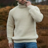 Muški modni džemper za jesen / zimu, preveliki pulover u punoj boji