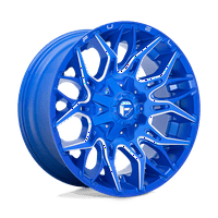 Anodizirani plavi glodani kotač od 18 do 124,3 ccm